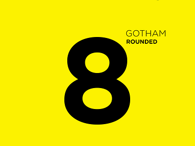 Gotham Rounded color colors font typography