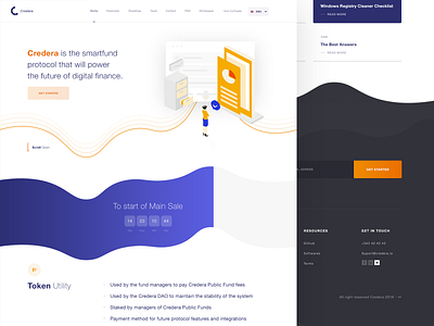 Credera brand crypto crypto ui design inspiration ui ui design ux ux design web web design