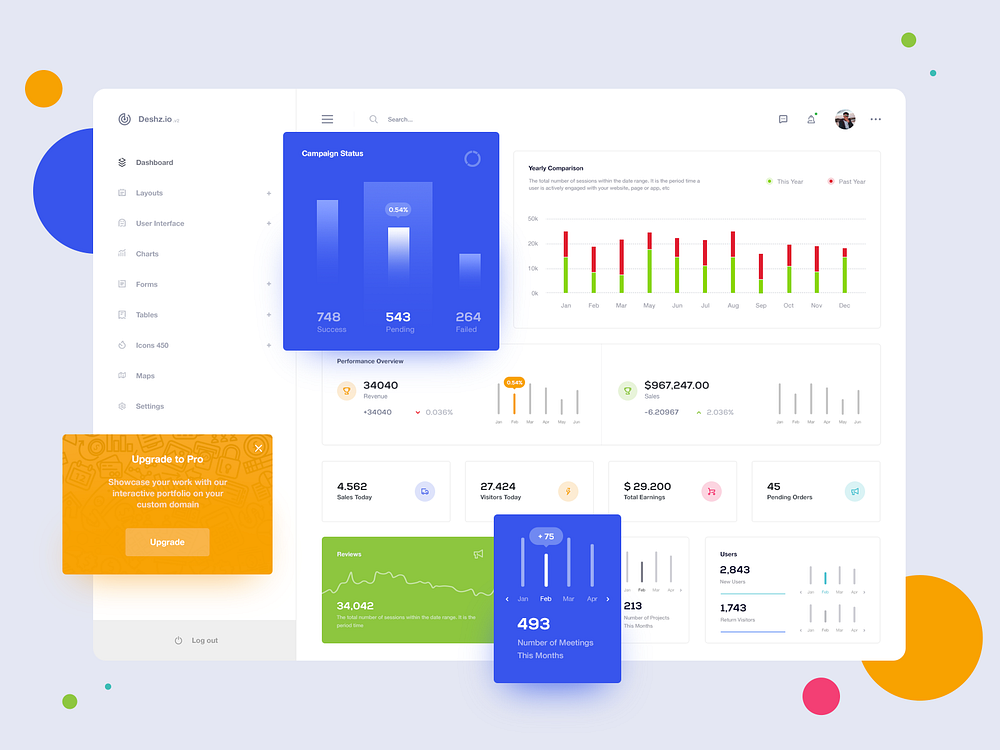 Deshz.io V4 by Nicholas Ergemla for Geex Arts on Dribbble