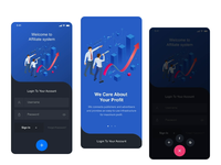 Affiliate App Login Interaction