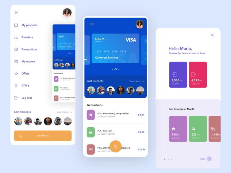 Banking By Nicholas.design For Awsmd On Dribbble