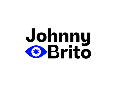 Johnny Brito: New brand identity blue brandidentity branding brazil bw gradual design graphic design johnny brito logo logodesign personal symbol typography