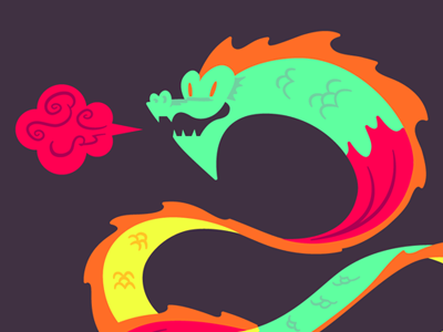 Dragon dragon smoke