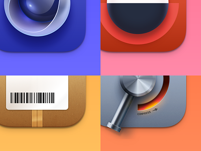 Discipline. - a macOS Big Sur icon pack with 100+ icons app apple big sur colorful icon illustration logo mac macos sketch theming vector