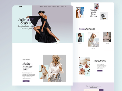 Fashion Landing Page