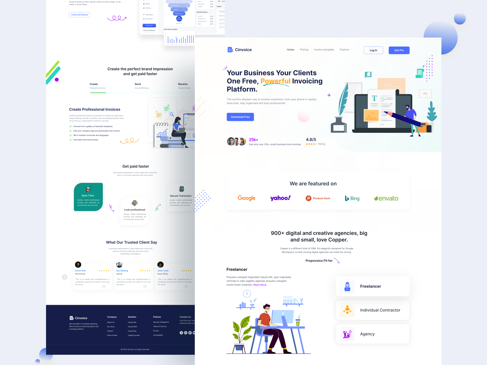 Online Invoice Maker Website Design By Md Sohag Hossain On Dribbble