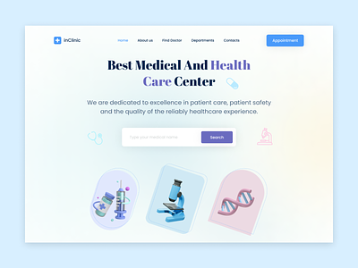 Medical And Healthcare service web design