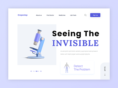 Health Invisible Platform - Website