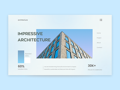 Architecture Landing Page 🔥