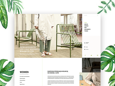 Women 's clothing website design