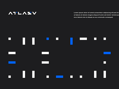 Atlasv 02 brand branding conine design logo typography vector