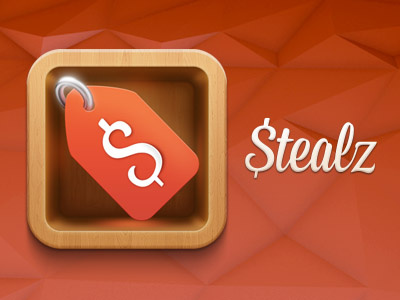 Stealz app icon interface ios iphone ui