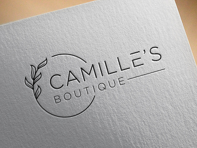 Beauty Boutique Logo Design Concept beauty boutique clean design fashion logo simple stylish trend trendy