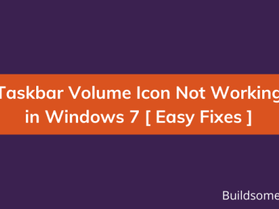 taskbar volume icon not working windows 11