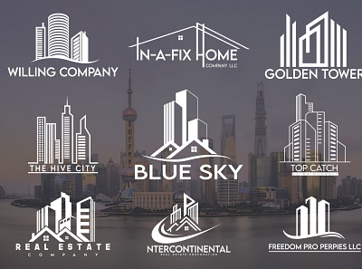 real estate logo 3d animation branding graphic design logo motion graphics