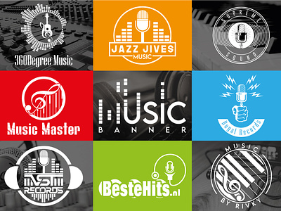 music logo 3d animation branding graphic design logo motion graphics