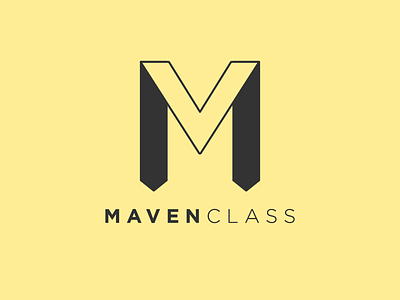 Maven Class class learning logo school student