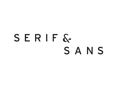 Serif & Sans