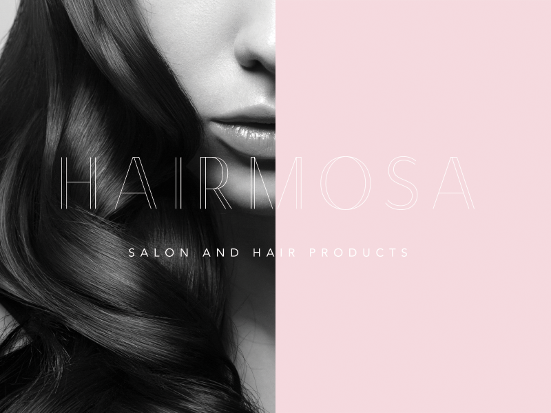 Hairmosa Salon newlook stylist beauty ottawabusiness logodesign fashion hairsalon graphicdesign branding 613 myottawa ottawa