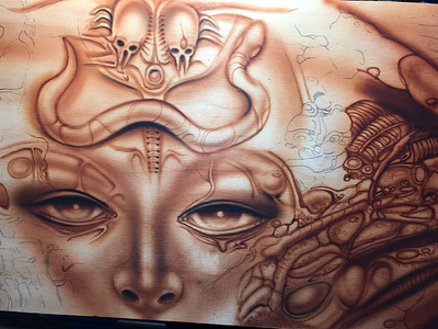 Digital Detox airbrushing detox giger