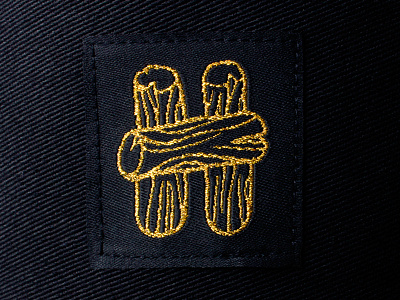 🌳 black embroidery gold homegrown icon logo minnesota pattern wood