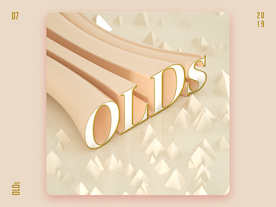 3D Isometric Lettering - Spotify Playlist 07