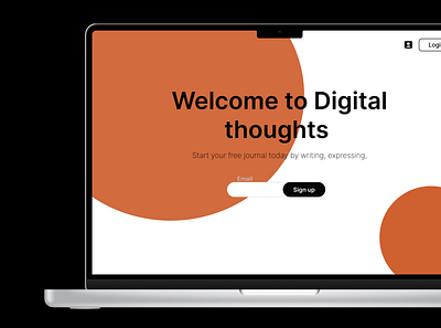 Digital Journal design ui ux