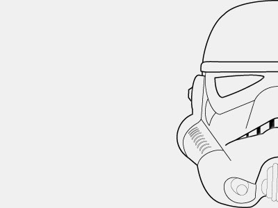 Storm Trooper illustration sketch