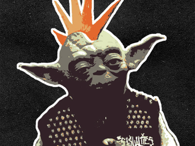 Oi Oi Oi!!! black eff you liberty mohawk noise punk star wars starwars white