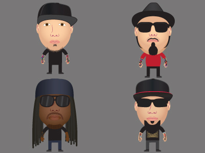 P.O.D. Avatars for TurntableFM