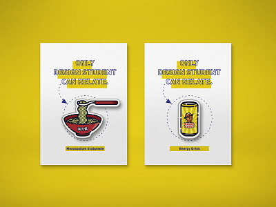 Design Student Pins (Full ver. on Behance) art branding casual chinese food clean cute design dribbble energy drink icon illustration logo merchandise minimal ramen shot student student project typography vector