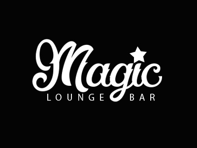 Magic Lounge Logo bar coffee logo magic