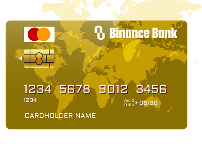 Binance Bank Master Card.