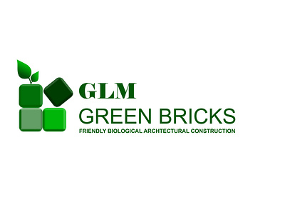 GLM Construction Company Logo design graphic design logo