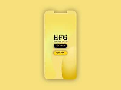 HFG Start Page app branding design graphic design illustration logo typography ui ux vector