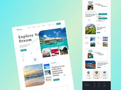 Travelling Site Landing Page