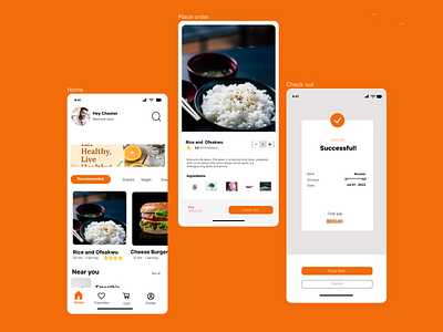 First Food App design