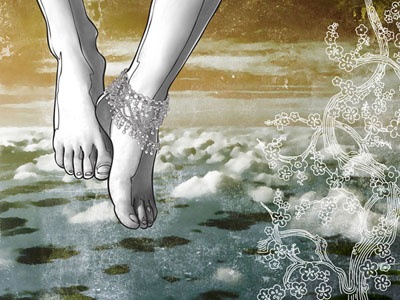 Walk in the Clouds art illustration sereal