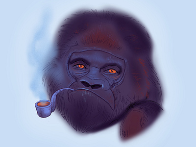 Smoking Gorilla 🦍