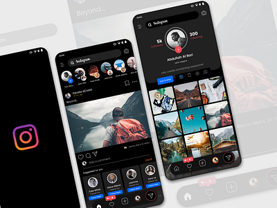 Instagram App - Redesign Concept