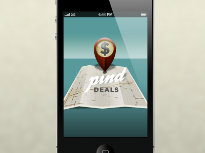 PindDeals iPhone Splash screen