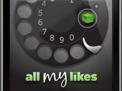 All My Likes (dialer detail) dialer ios phone ui