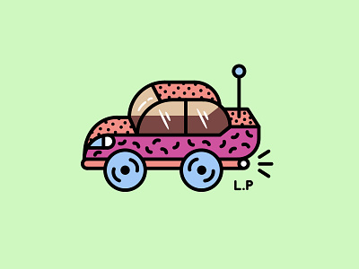 Cool Cars Illustration Series 3/9 car cartoon design doodle graphic illustration race
