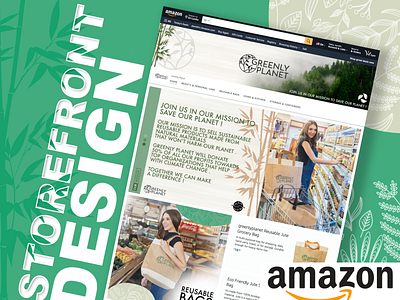 Amazon Storefront Design | A+ Content | Brand store | amazon amazon branding amazon design amazon ebc amazon listing amazon shop amazon store amazon store design amazon storefront design illustration
