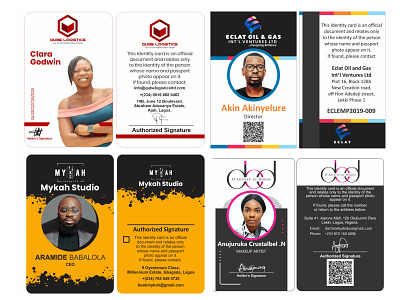 Corporate ID Card designs advertising branding corporate branding design graphic design idcard marketing