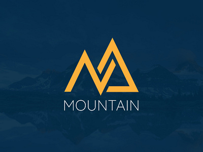 Mountain branding design graphic design logo