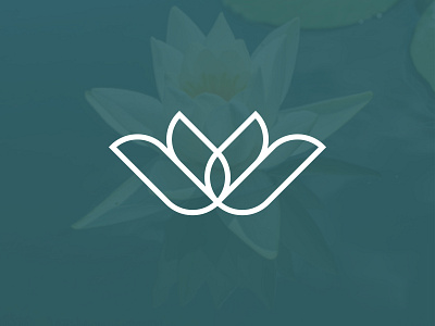 Water Lily branding graphic design logo