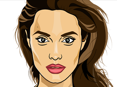 AngelinaJolie_VectorArt