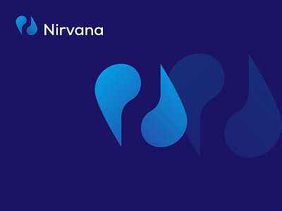 Nirvana beautiful logo best logo branding creative design custom logo design free logo graphic design icon illustration logo logo design modern logo trending logo unique logo