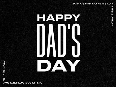 Father's Day branding church church branding church design dads dads day fathers day logo